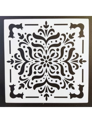 A15 Stencil Mandala 15x15.